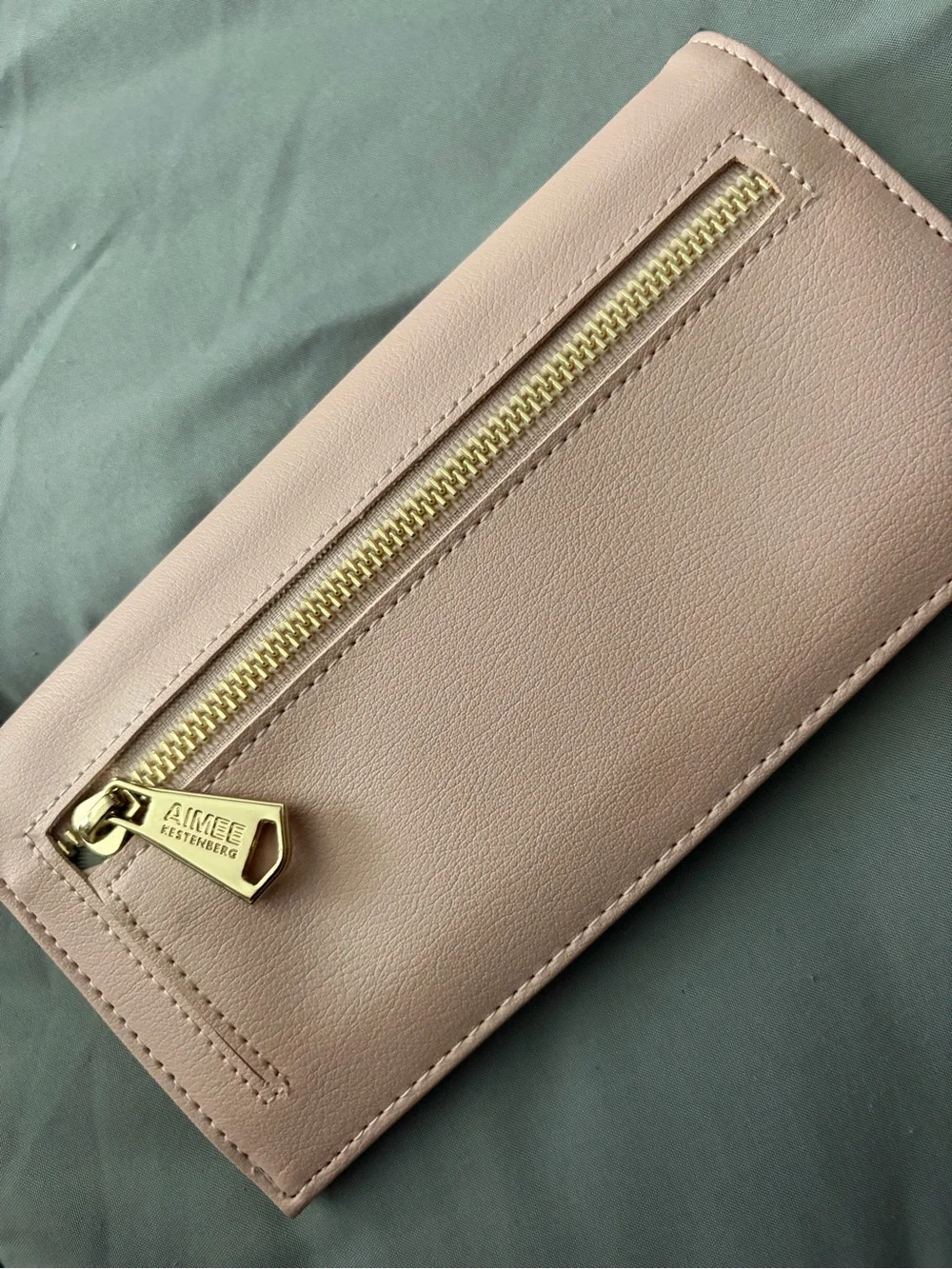 Aimee Kestenberg Pale Blush Leather Wallet